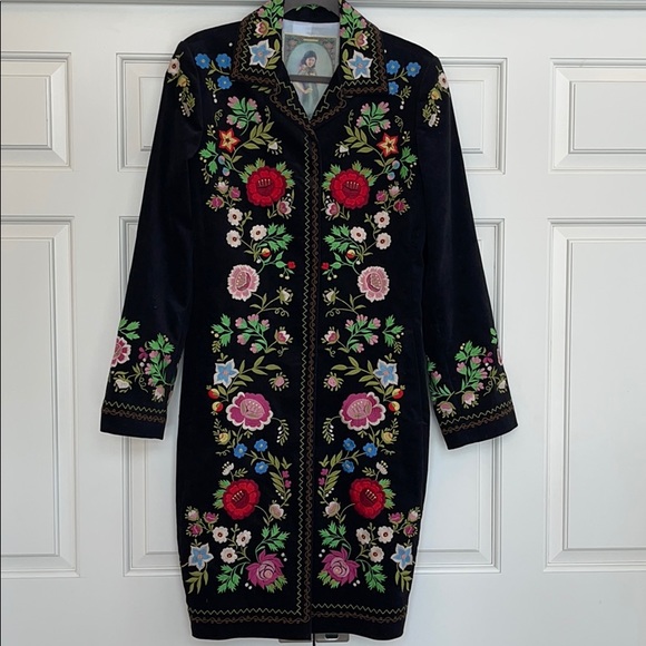 BIYA FOR JOHNNY WAS Jackets & Blazers - BIYA JOHNNY WAS, WORK OF ART MIDI JACKET